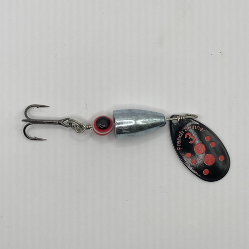 10 Gram Bell Spin Black Red Dot