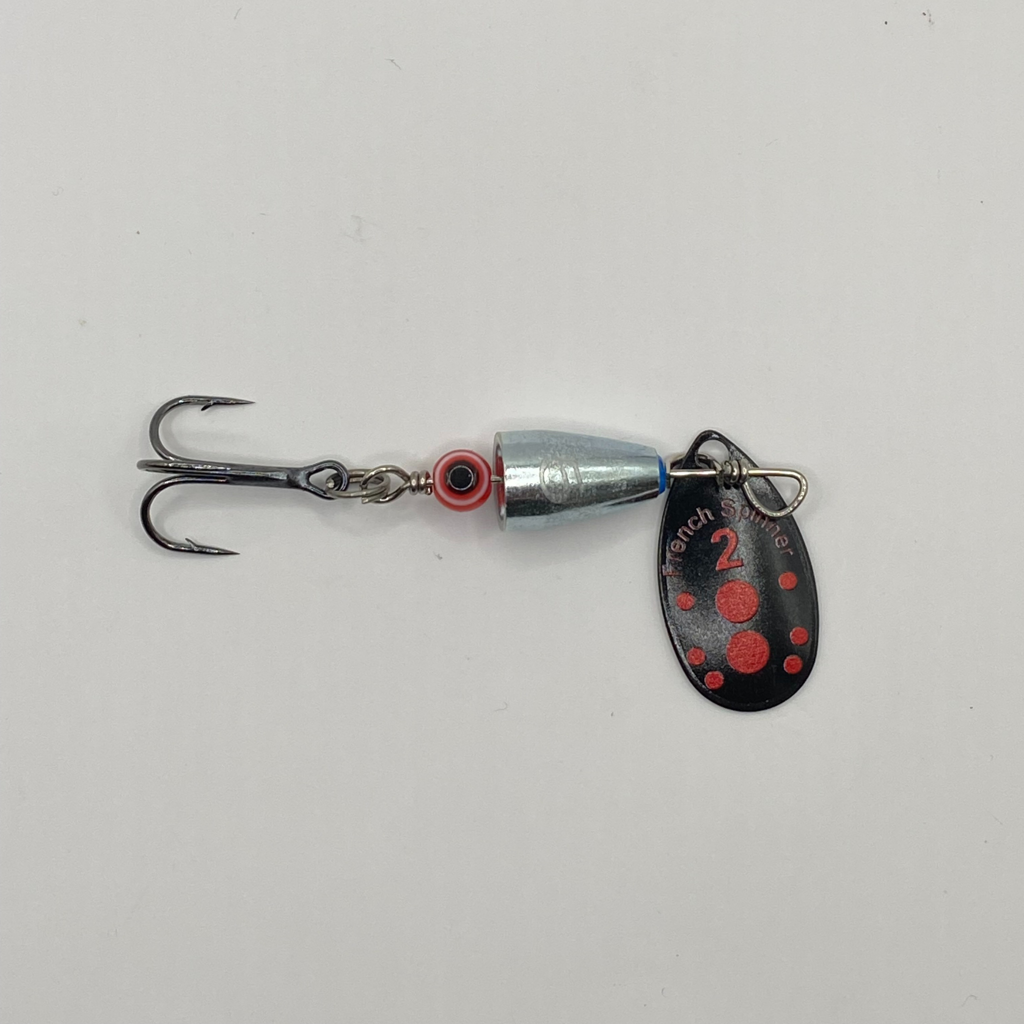 5 Gram Bell Spin Black Red Dot