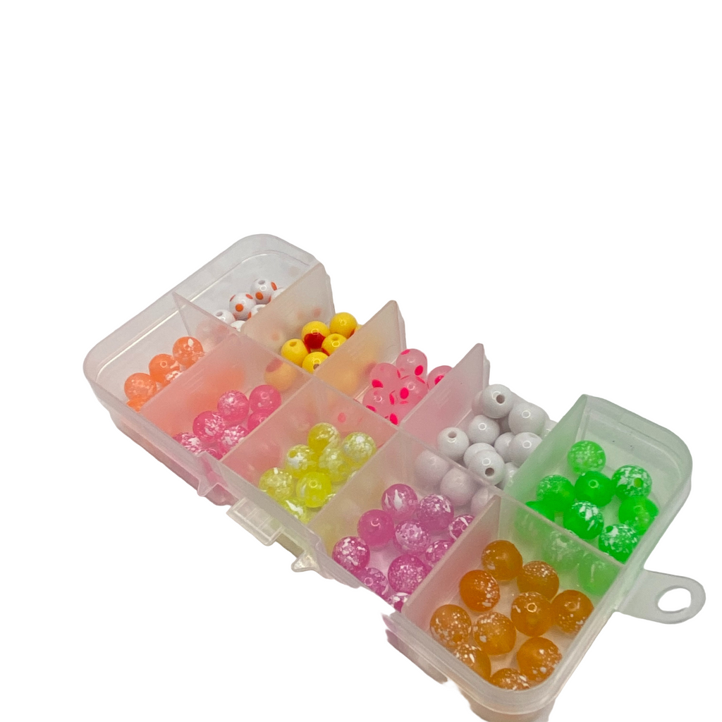 Acrylic Bead Box (10 Colour)